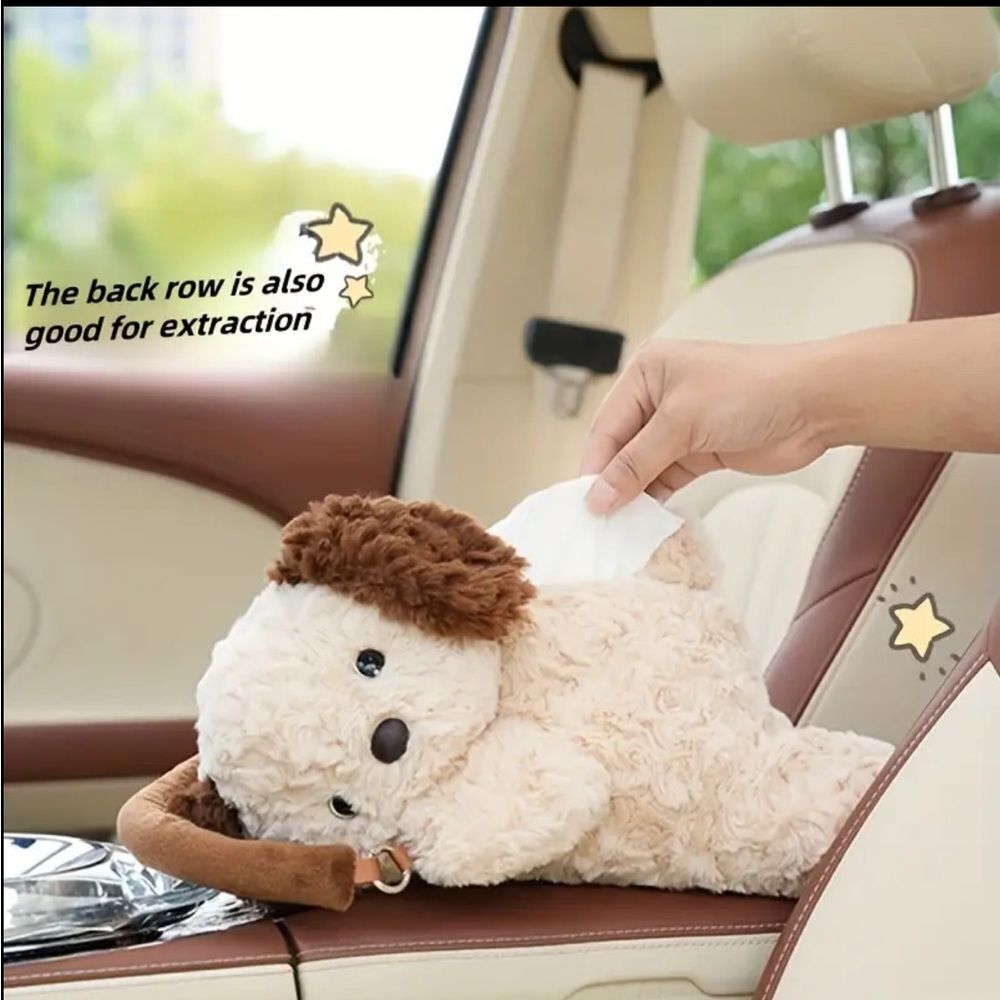 Plush Dog Car Accessory - Picture 3 of 9